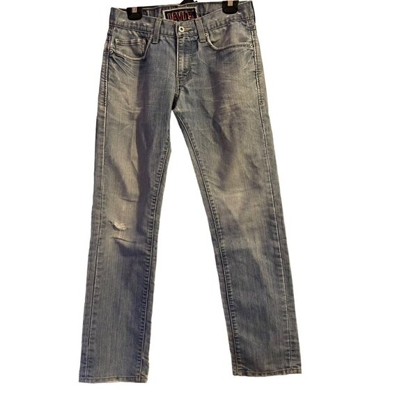 Levi's The Original Light Wash Distressed Jeans Skinny 511 Size 32 x 30 - Picture 1 of 15